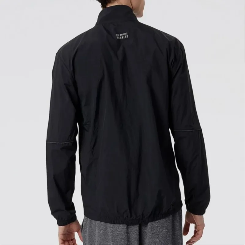 New Balance Jackets Men Black-2