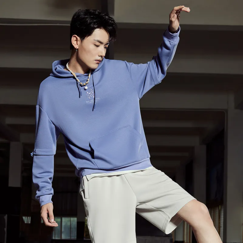 Erke Sweatshirt Men's Blue Purple-5
