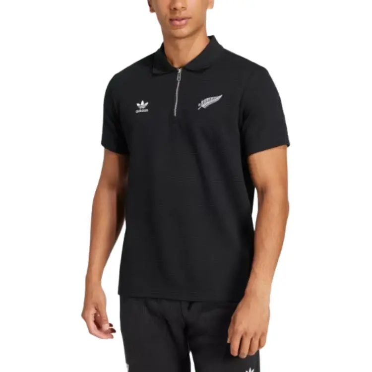 Adidas S Essentials Waffle Polo Shirt-1