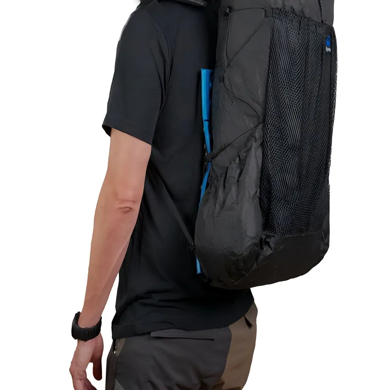 Zpacks Polyethylene Outdoor Hiking Bag Backpack Unisex Raven-3