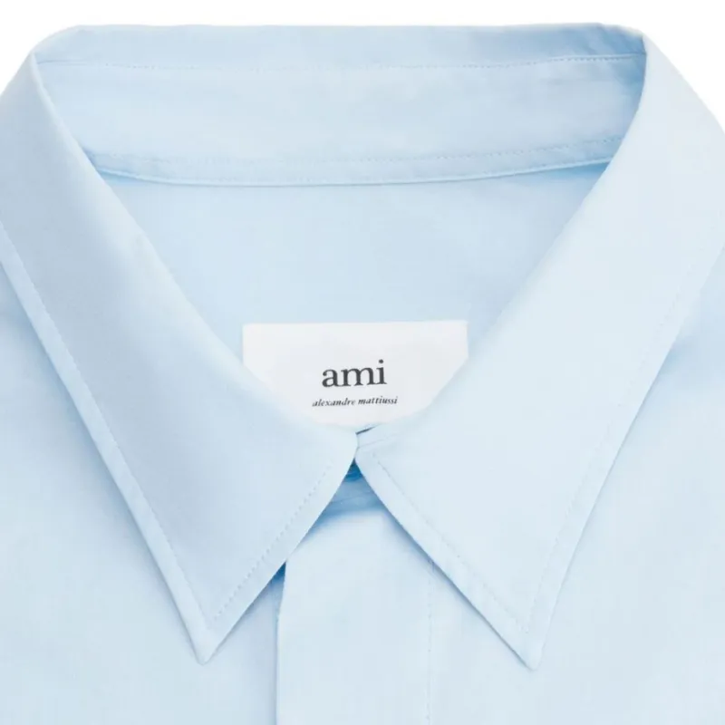 AMIPARIS Shirt Dress 'Sky Blue'-4