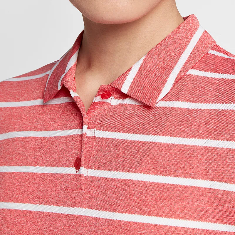 Nike Polo Shirts Women's Red-3