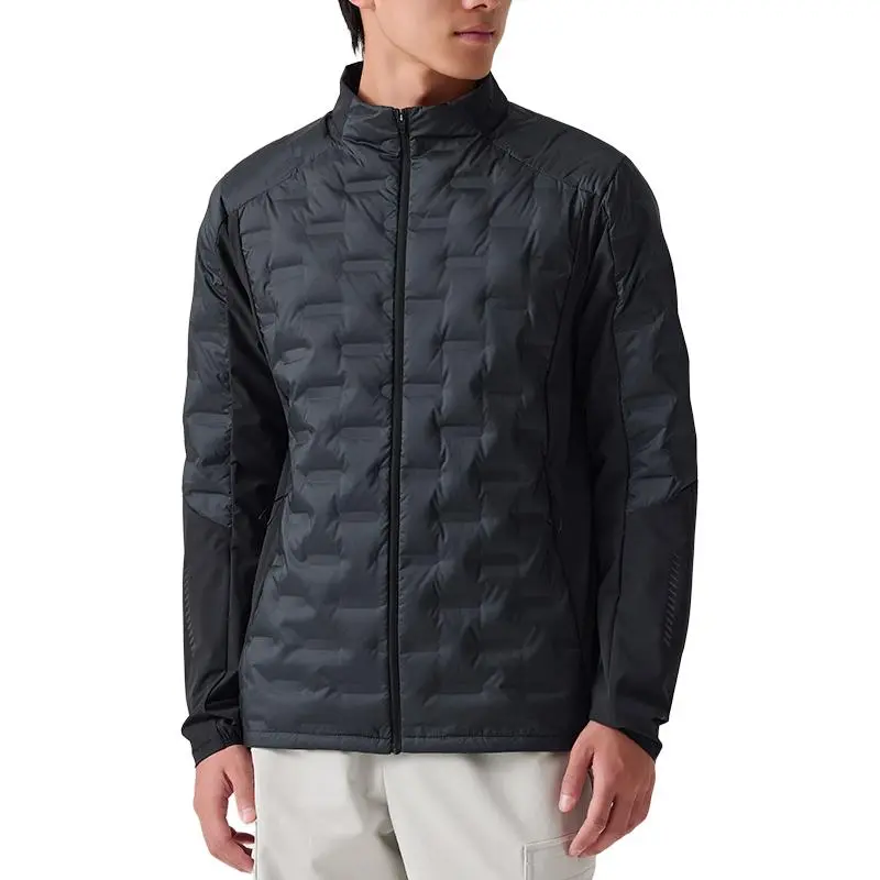 CHAOJIANTA Jackets Coats Men's Basic Black-3