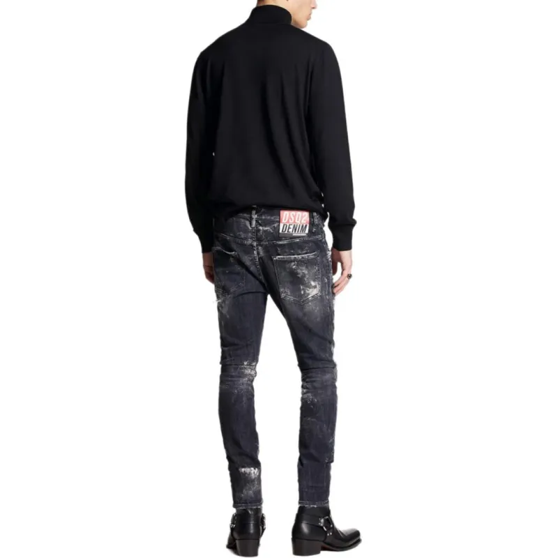 DSQUARED 2 Super Twinky Distressed Skinny Jeans-3