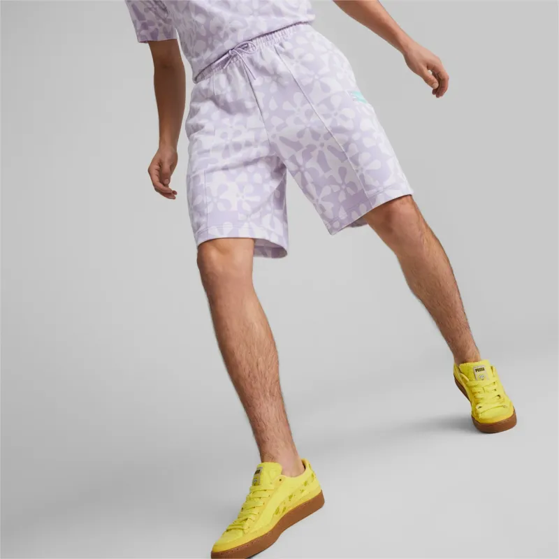 PUMA X SPONGEBOB Casual Shorts Unisex Light Purple-2