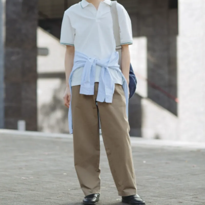Jw Anderson X UNIQLO Casual Pants Men Beige-4