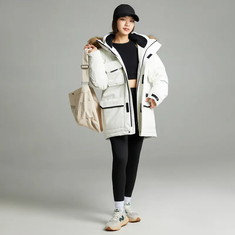 New Balance Down Jacket Unisex White-3