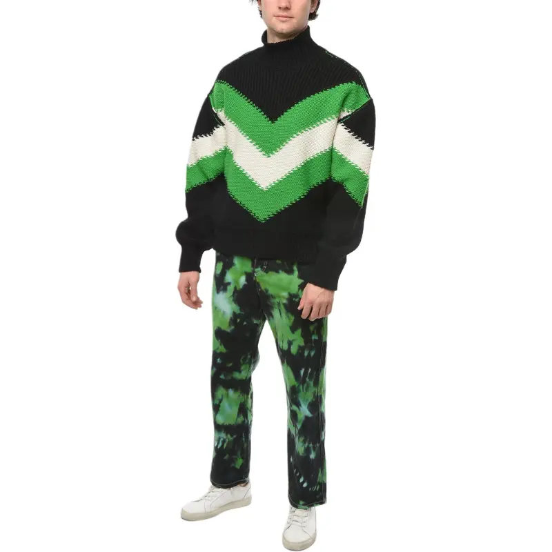 Bottega Veneta FW22 Sweater Men's Black-4