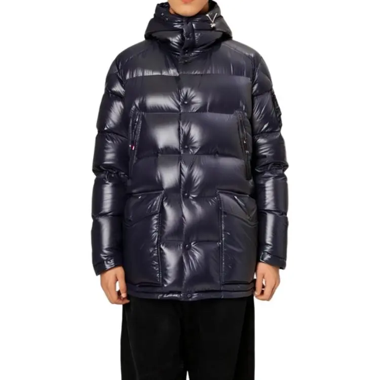 Moncler Chiablese Series Jackets & Coats Winter Men's Dark Blue-4