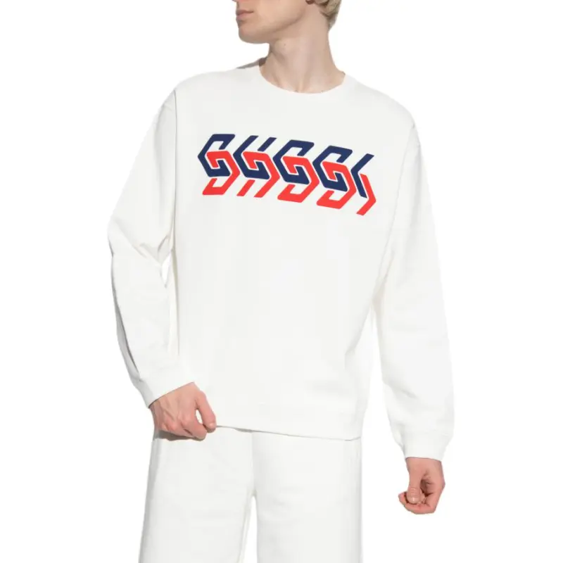 GUCCI Sweatshirts Men White-2