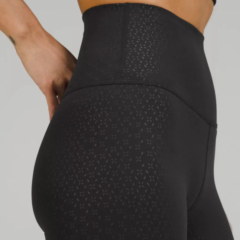 Lululemon Align™ Sports Pants 26' Women's Gradient Black Embossed-4