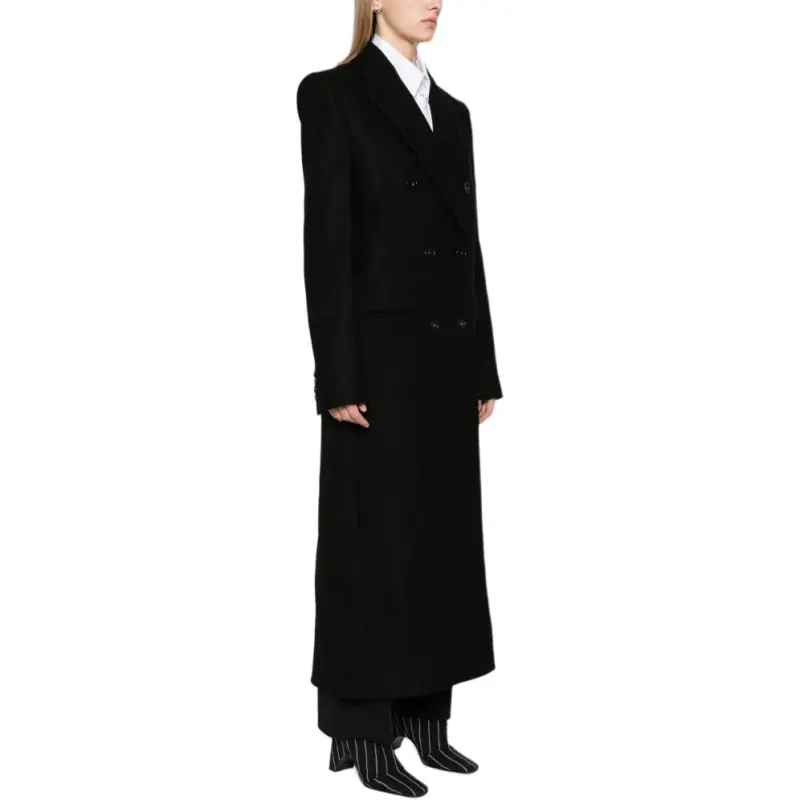 Stella McCartney Double Breasted Longline Coat-3
