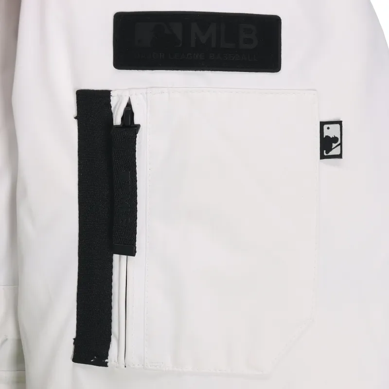 MLB Down Jacket Mid Length Unisex White-2