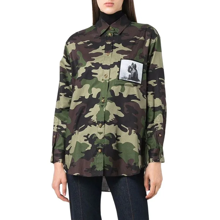 Burberry Shirts Women's Green-2