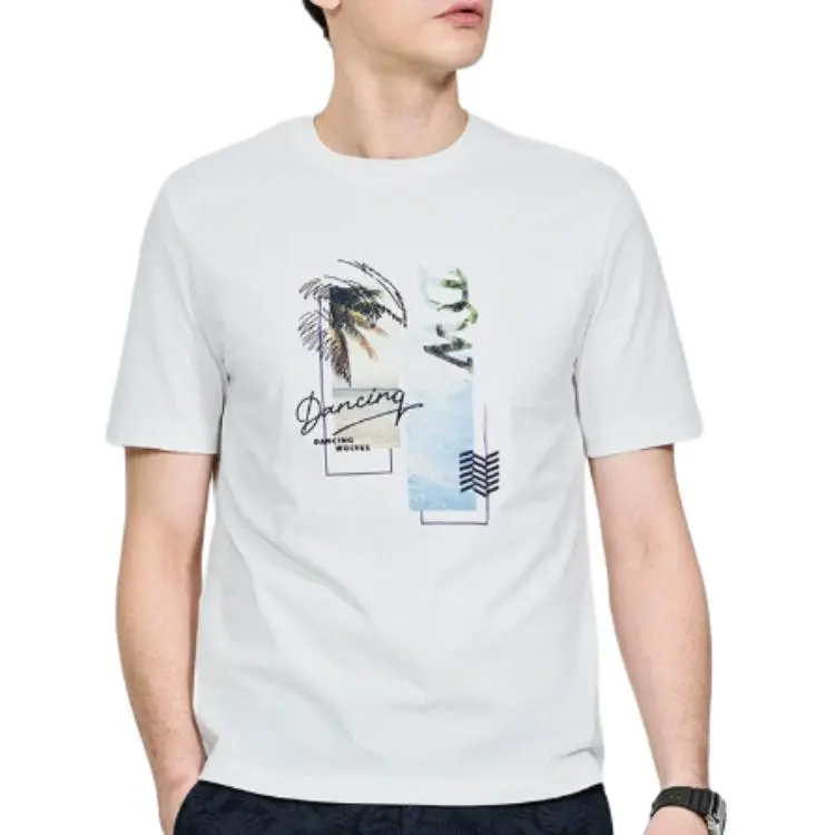 Dance With Wolves T Shirt Men's Raw White-4