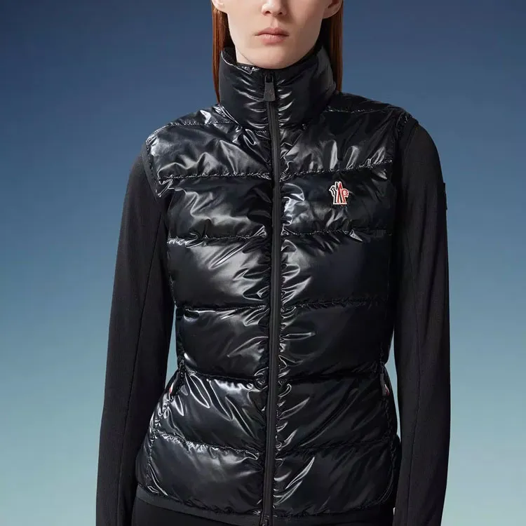 Moncler Grenoble Moncler Grenoble SS23 DAY NAMIC Series Vests Women's Black-1