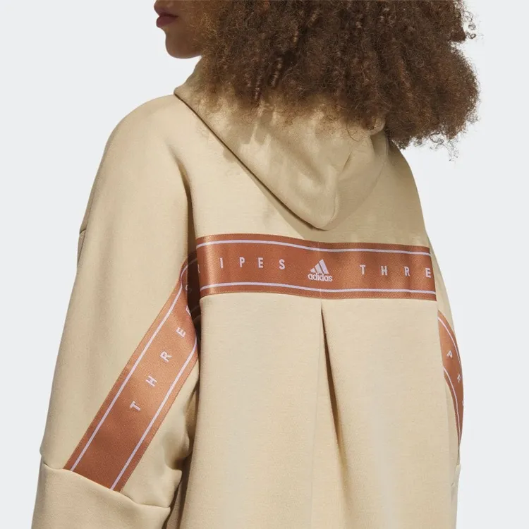 Adidas Long-Sleeved Dresses Women's Magic Beige-4