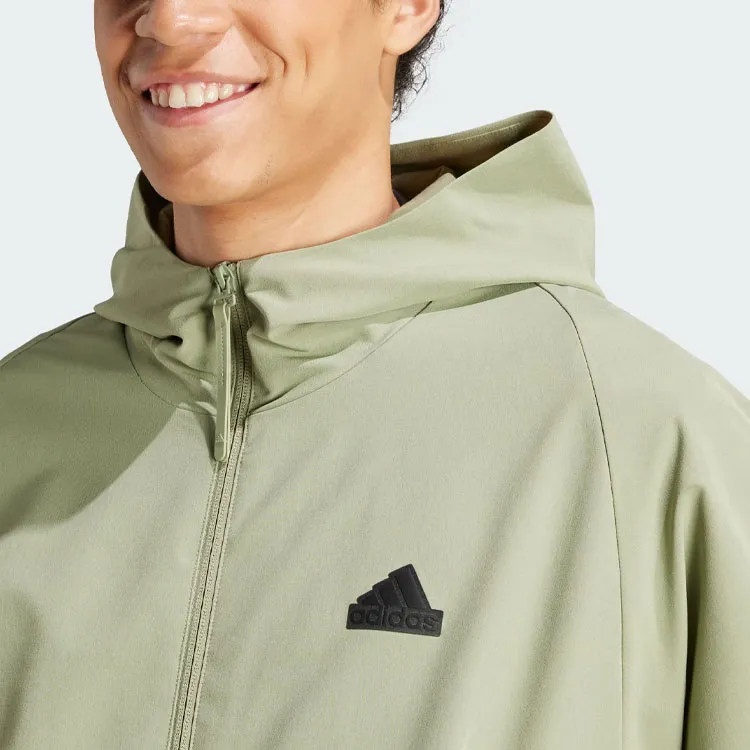 Adidas Free Shipping With AdiClub Z.N.E. Woven Full-Zip Hooded Track Top-4