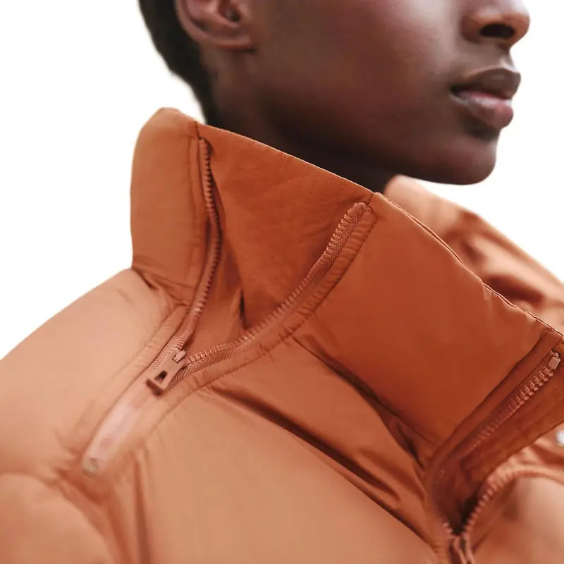 HERMES FW24 Puffer Jacket Women's Brown-3