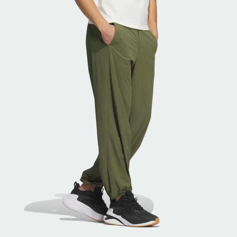 Adidas CITY ESCAPE PARACHUTE JOGGERS Sports Pants Men's Dark Olive Green-3