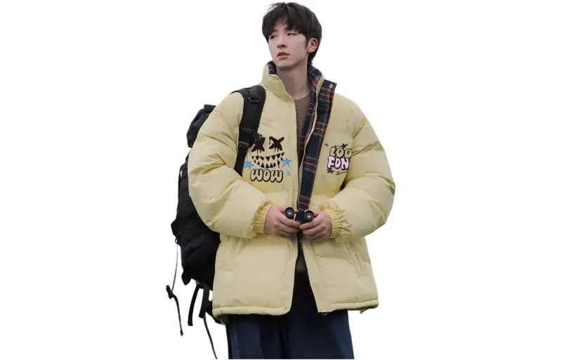 FONDLOOK Puffer Jackets Unisex-9