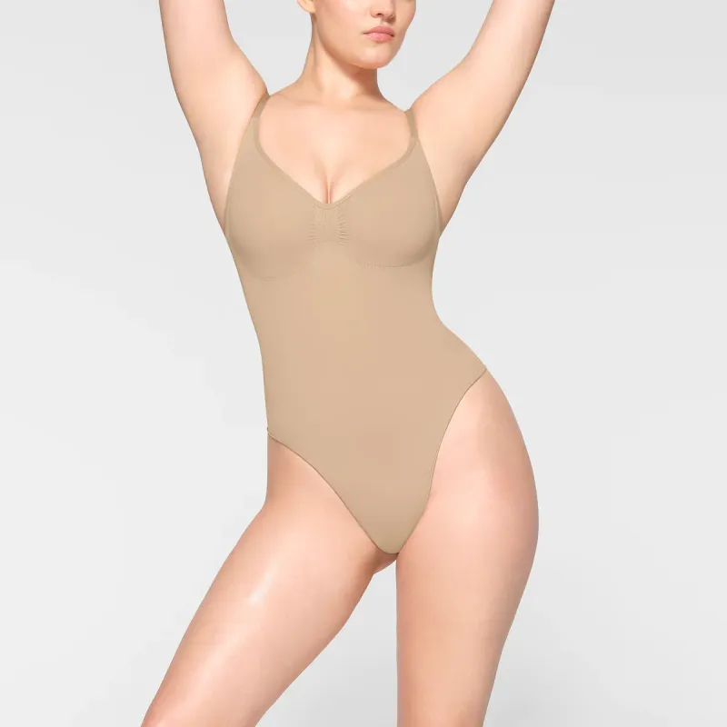 SKIMS Bodysuits Women's Skin CLAY-1