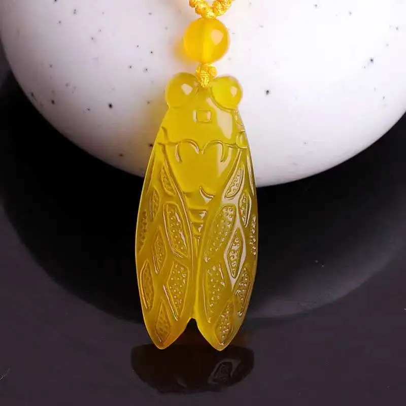 JUNWEN Jade Necklaces Unisex-3