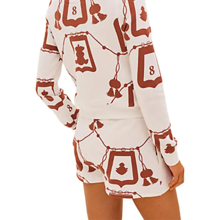 HERMES Jackets Women's Chestnut Brown-3