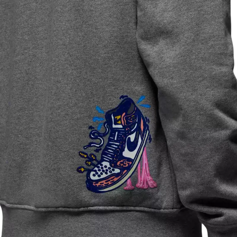 Jordan Sweatshirt Unisex Carbon Gray-6
