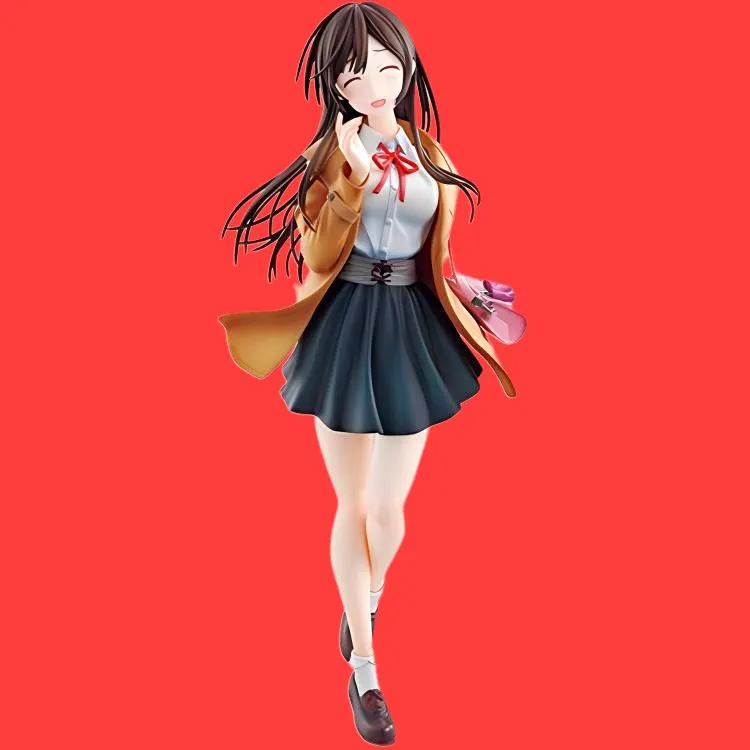 BANDAI Ichiban Kuji Rent A Girlfriend Satisfaction Level 2 Chizuru Mizuhara Last Reward 23cm Scale Figures-1