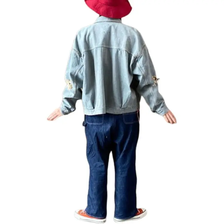 Beams Denim Jackets Men Indigo-3