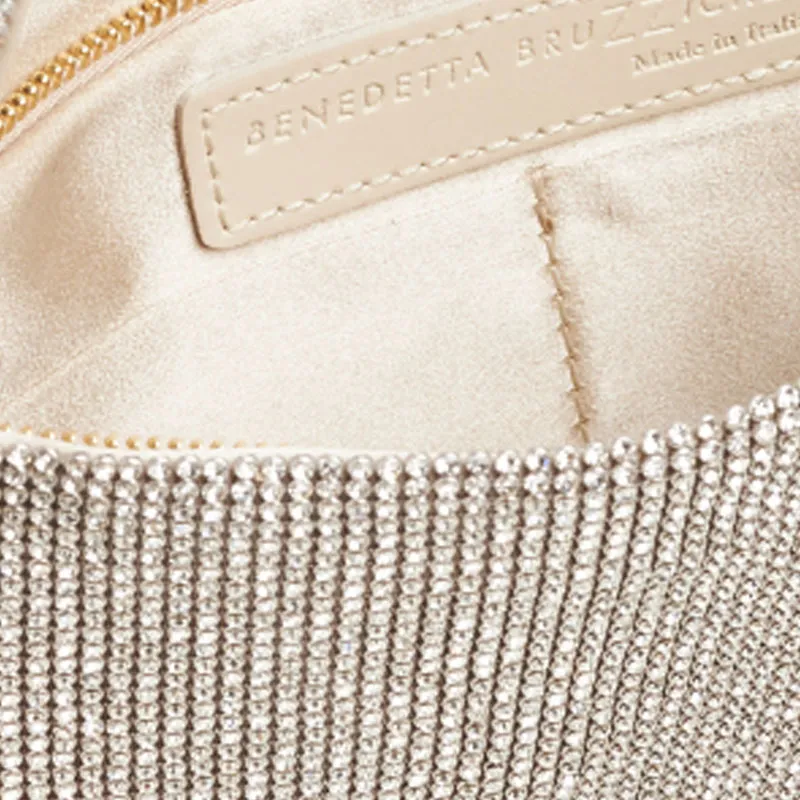 BENEDETTA BRUZZICHES Glass Shoulder Bag Regular Women's Silver-2