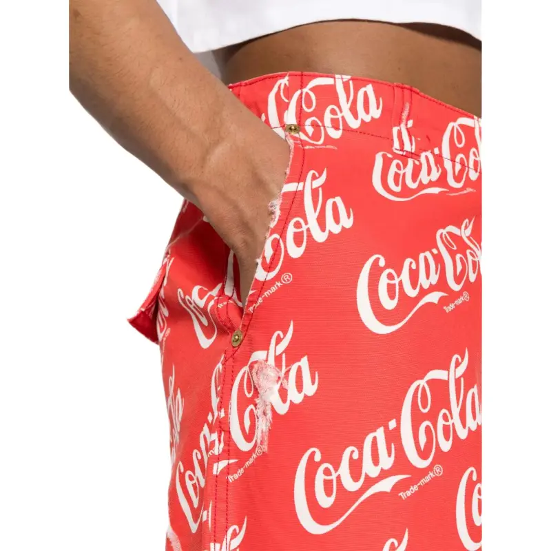 ERL Printed Canvas Shorts-4