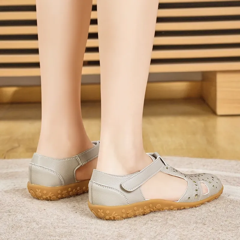 Reivanti Roman Sandals Women's Gray-2