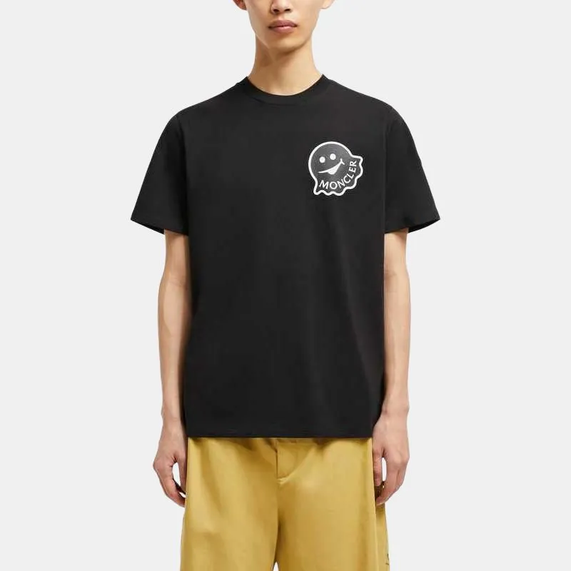 Moncler Logo Printed Crewneck T Shirt-2