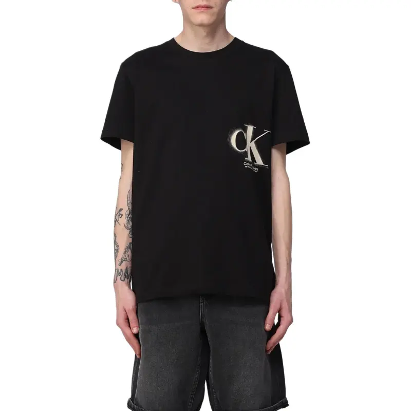 Calvin Klein T Shirts Men Black-3