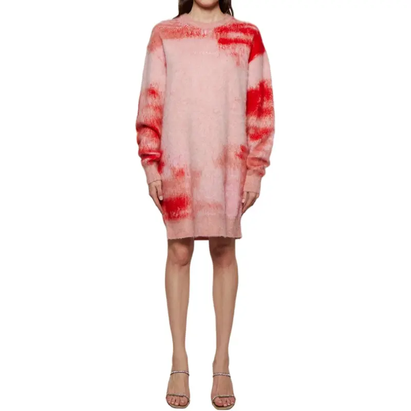 Givenchy Jacquard Short Dress 'Red'-2