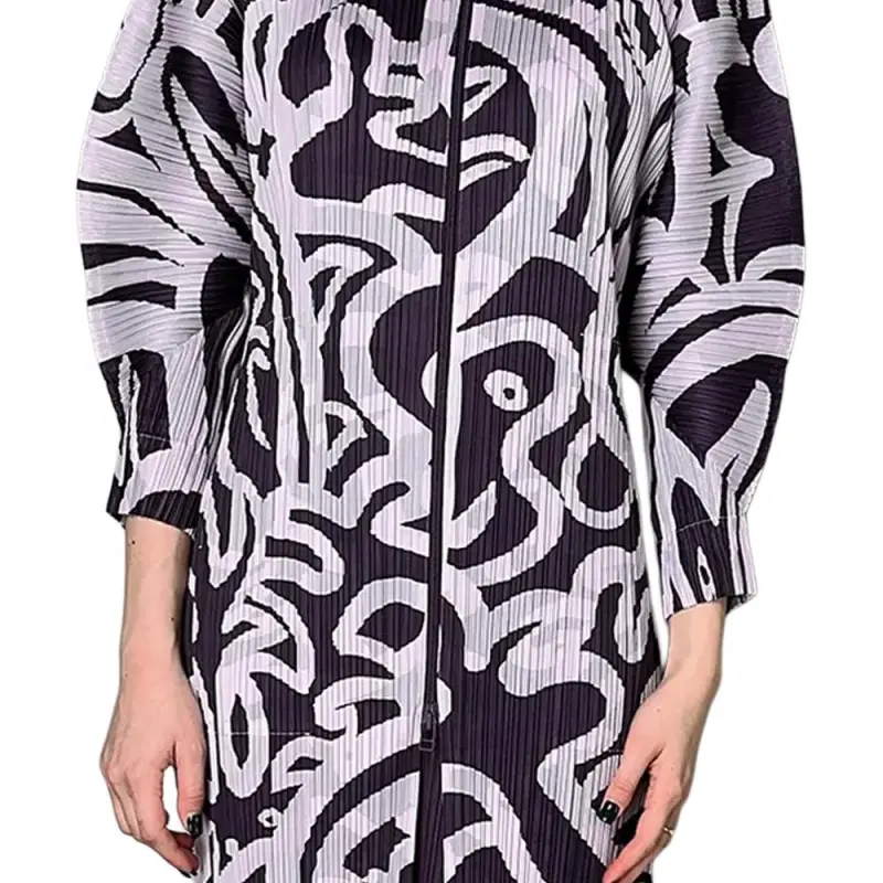PLEATS PLEASE ISSEY MIYAKE Coats Women's Purple-5