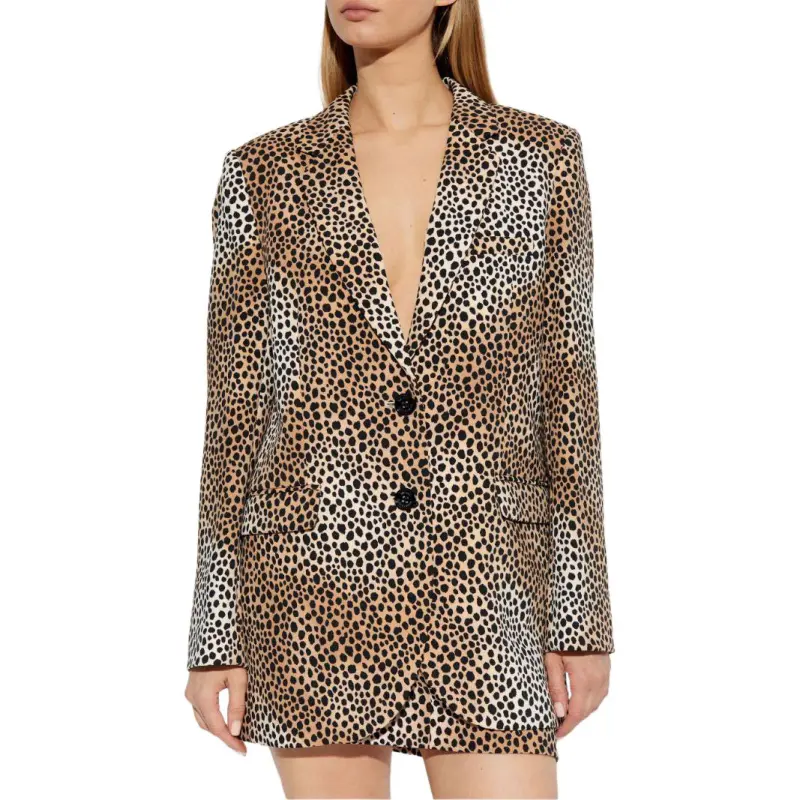 MICHAEL KORS FW24 Business Suit Coat Women's Brown-1