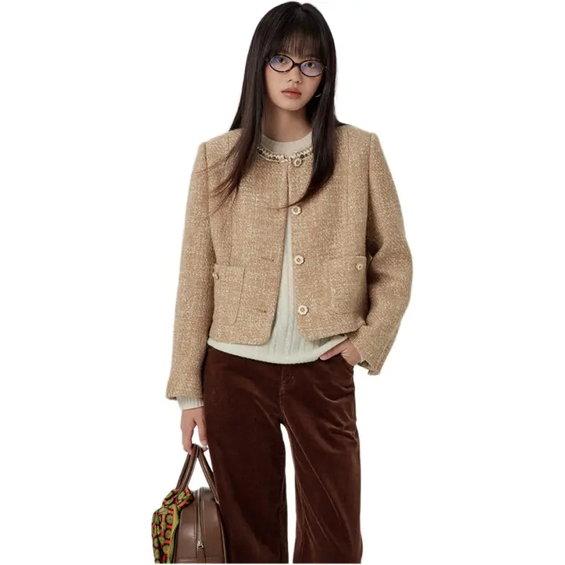 Omont Jackets & Coats Women's Yellow White Gradient-3