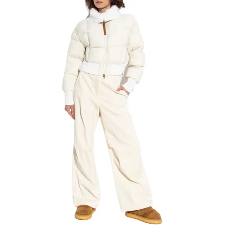 Moncler Jadeite Zip Up Short Padded Jacket-4