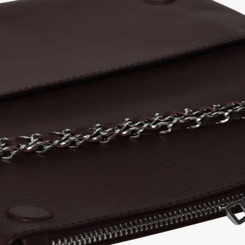 Zadig & Voltaire Cow Leather Shoulder Bag Women's Dark Umber-2