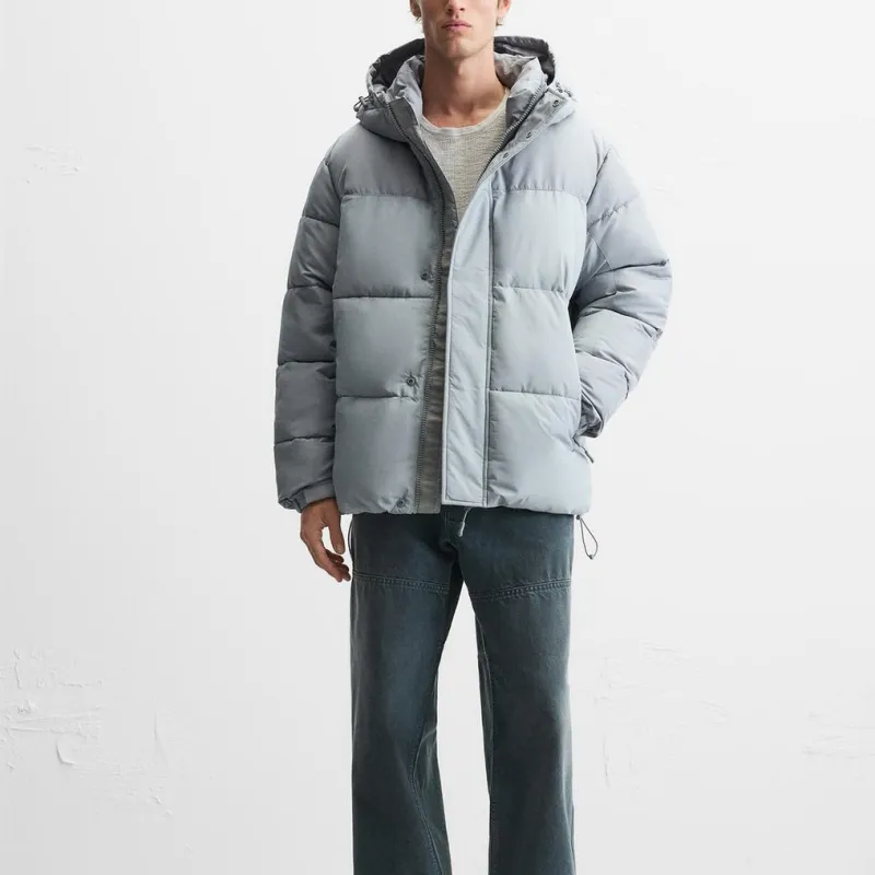 ZARA Puffer Jackets Men-6
