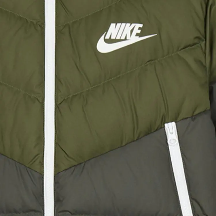 Nike Down Jacket Men's Olive Green-2