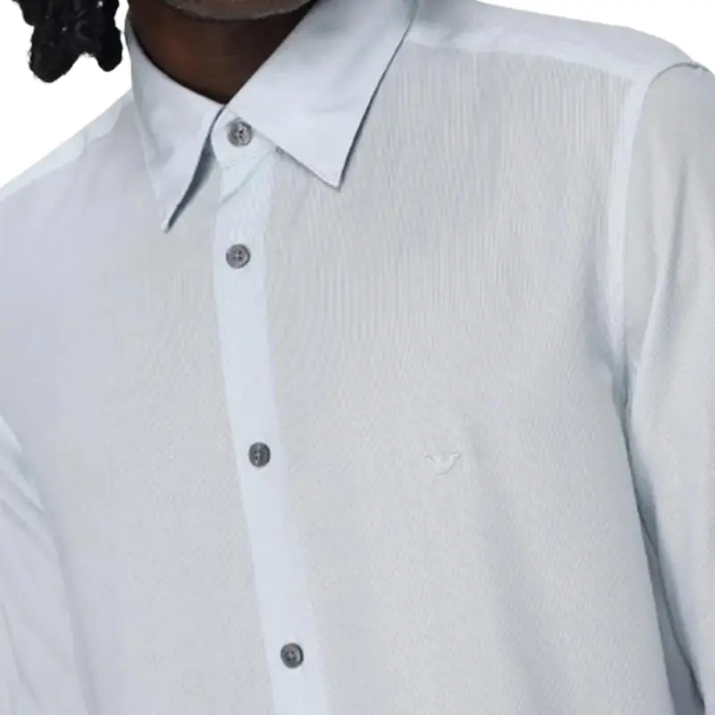 EMPORIO ARMANI Pinstripe Shirt-4