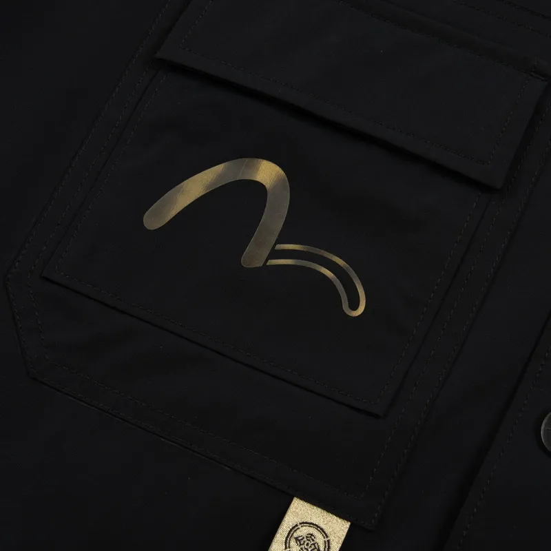EVISU Shirts Men Black-3