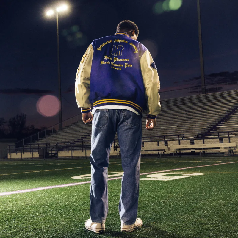 UNDEFEATED Jacket Unisex Royal Blue Color-5