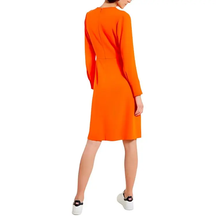 INES DE LA FRESSANGE Long Sleeved Dress Women's Orange-2