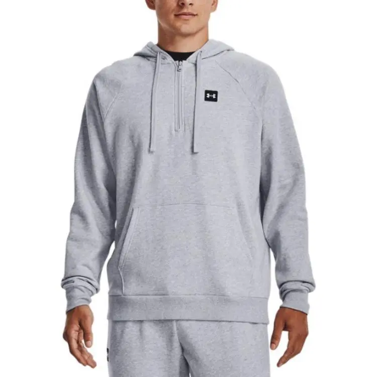 Under Armour Rival Sweatshirts Men Gray-4