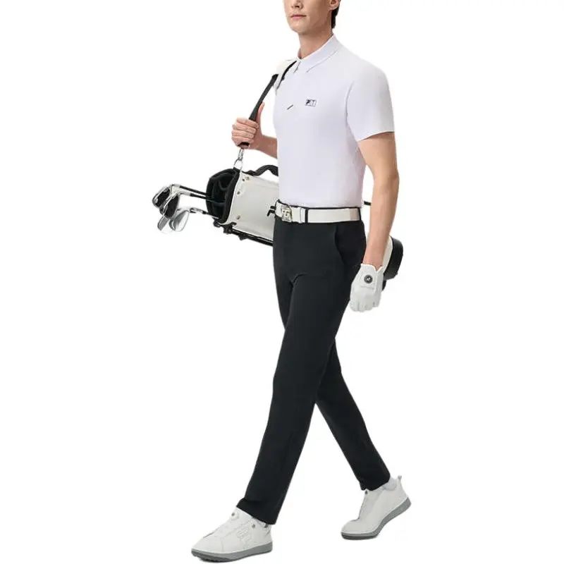 FILA Golf Series SS25 Polo Shirt Men's White-5